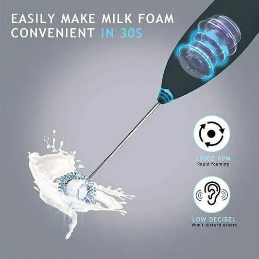 Transform Your Coffee in 30 Seconds – Electric Milk Foam Beater