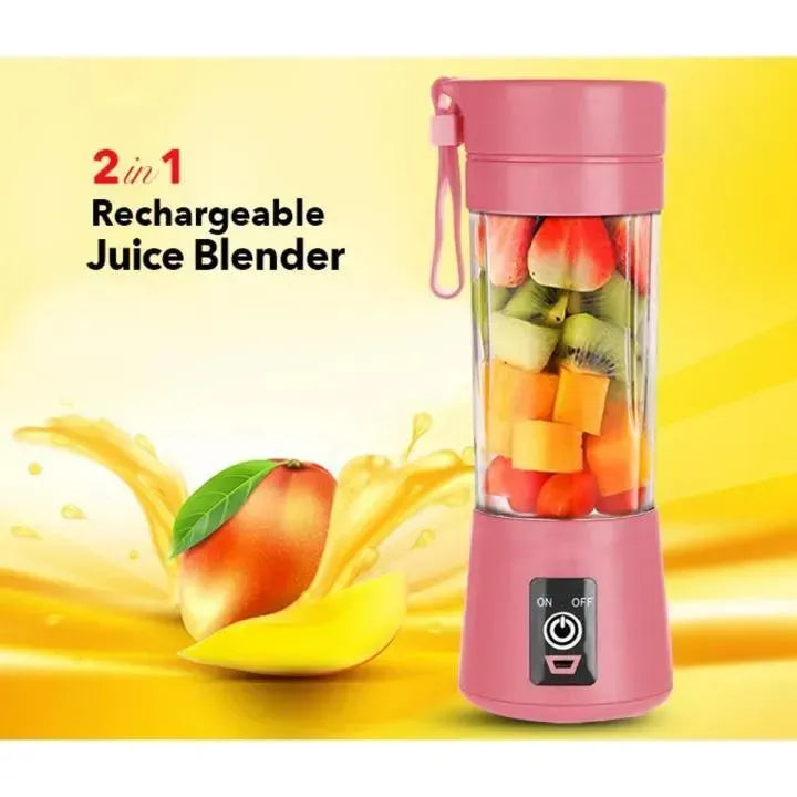 Portable & Rechargeable Electric Juicer Blender