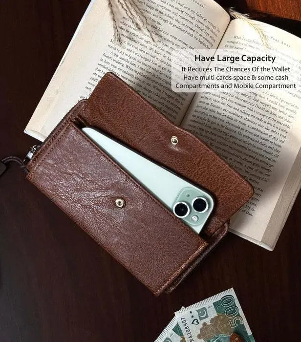 Unisex Balenberry Leather Wallet