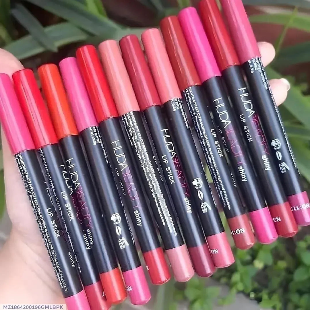 Huda Beauty - Nude Jumbo Matte Lip and Eye Liners Set of 12